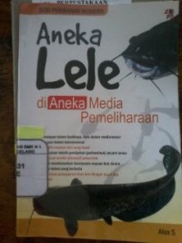 Image of Aneka Lele di Aneka Media Pemeliharaan
