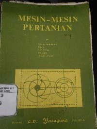 Image of Mesin-Mesin Pertanian