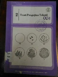Image of Teori Pengujian Tekstil 2