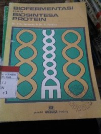 Image of Biofermentasi dan biosintesa protein