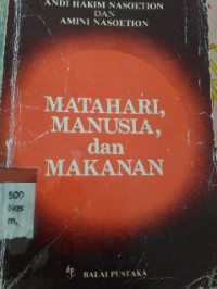 Image of Matahari,manusia& makanan