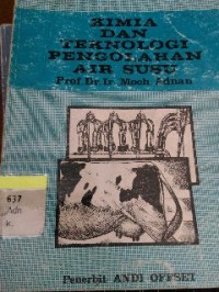 Image of Kimia dan teknologi pengolahan air susu