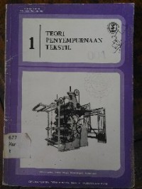 Image of Teori Penyempurnaan Tekstil 1