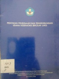 Image of Pedoman Pembinaan dan Pengembangan Usaha Kesehatan Sekolah UKS
