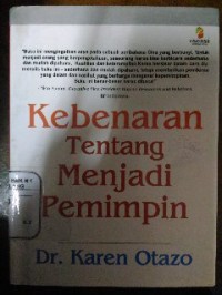 Image of Kebenaran tentang Menjadi Pemimpin