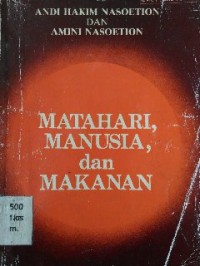 Image of Matahari, manusia dan makanan